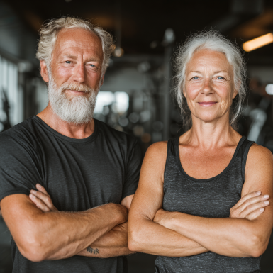 Grup de seniori fericiți în sesiune de grup